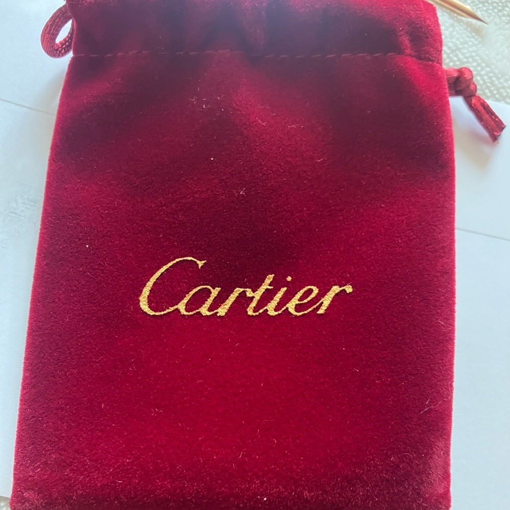 Rose Gold Cartier Love bracelet w key